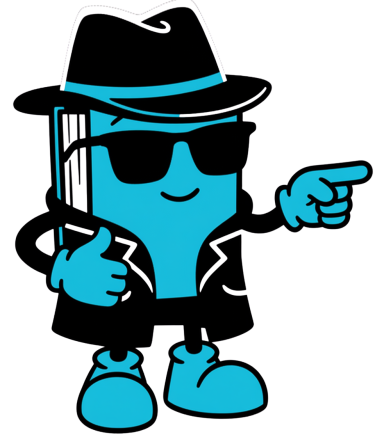 Detective Booksy points toward the source search